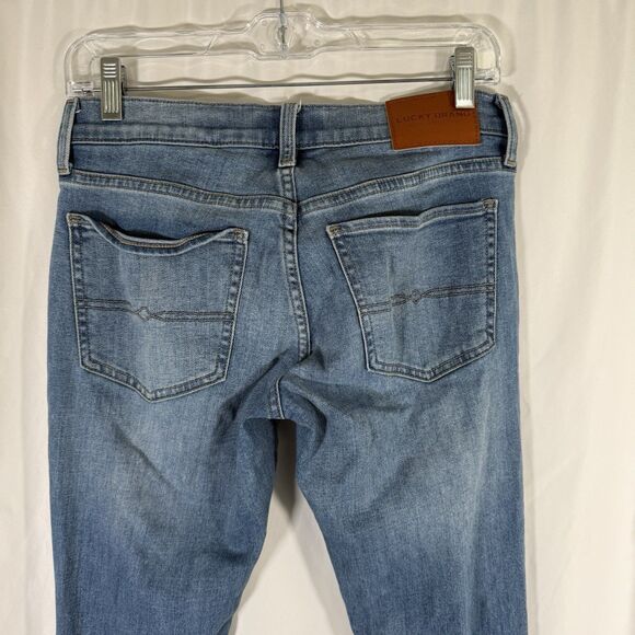 Lucky Brand Sweet Boot Jeans Women's 4 27 Light Wash Blue Denim Low Rise - Picture 11 of 13